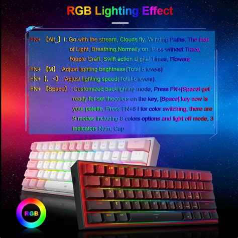 RGB Colors Gaming Wired Keyboard - Fine Choices