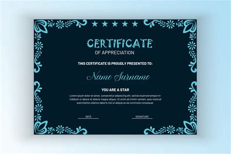 Certificate Of Appreciation Vector Art, Icons, and Graphics for Free ...