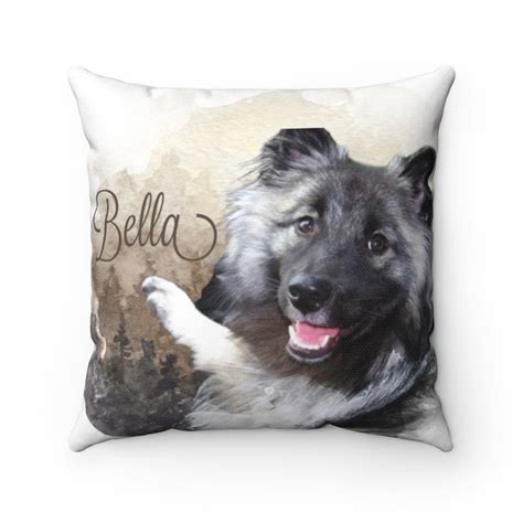 Custom Pet Portrait Pillow Personalized Pet Pillow Dog - Etsy