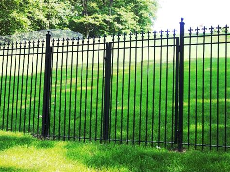 Iron Fence with Finials - Salem Iron Works-Baldwin Place, NY