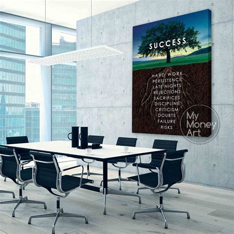 Painting for office Wall Art Print Art decor Canvas print | Etsy