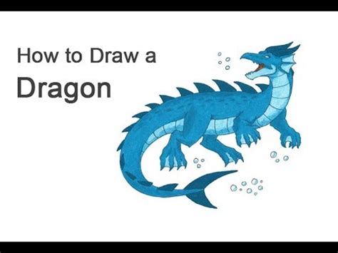 Aggregate 75+ water dragon sketch - seven.edu.vn