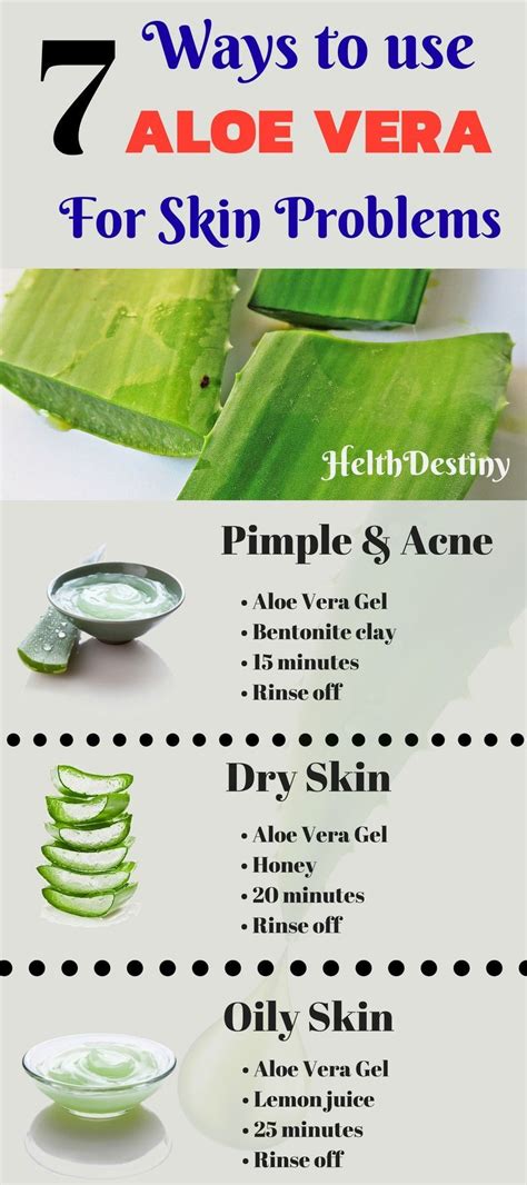 Aloe Vera benefits for skin and how to use it | Top 7 | HelthDestiny # ...