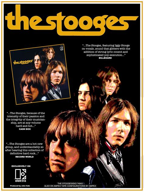 Iggy Pop, Iggy Stooge, the Stooges Eponymous LP 'promo Poster' - Etsy