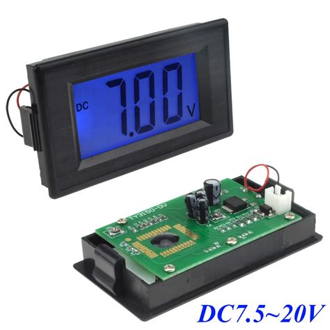 Aliexpress.com : Buy DC7.5 20V LCD Liquid Crystal Blue Display Digital ...