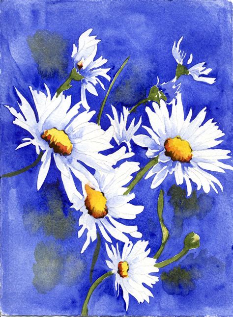 Pin by Charmy Sy on for the love of ART | Daisy painting, Floral ...