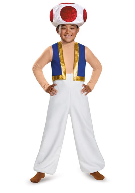 Boys Toad Deluxe Costume