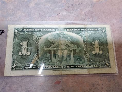 1937 Canadian $1 dollar bill - Schmalz Auctions