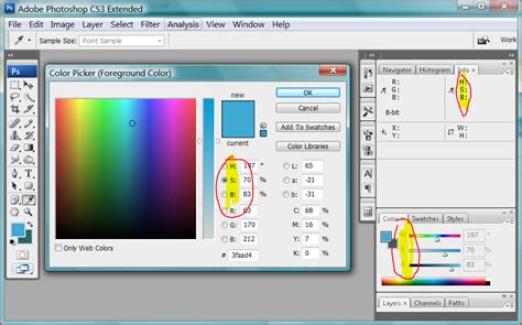 images - Photoshop: HSL Color picker plugin? - Super User