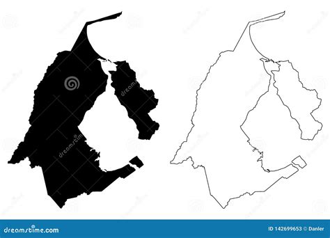 Zulia State map vector stock vector. Illustration of patriotic - 142699653