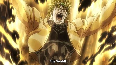 ZA WARUDO!!.. Images you can hear | Jojo bizzare adventure, Jojo anime ...