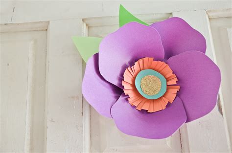 DIY: Hand Cut Paper Flowers - Project Nursery