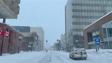 Highway conditions improve as storm nears end in New Brunswick | CBC News