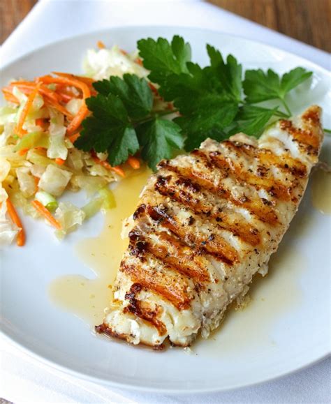 Spicy Grilled Rockfish with Garlic and Basil Butter | Karen's Kitchen ...