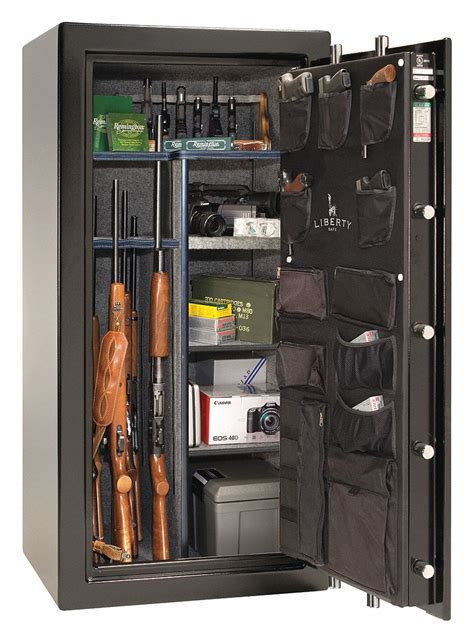 LIBERTY SAFE 14.5 cu ft Gun Safe, 660 lb Net Weight, 1-1/4 hr Fire ...