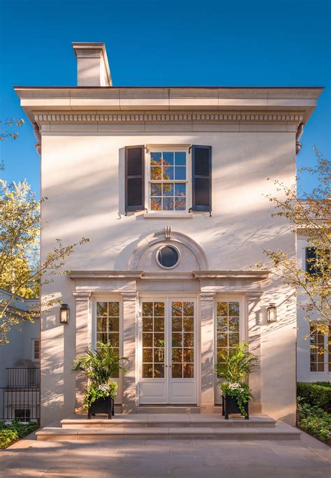 Regency style estate in Washington DC | Facade house, Classical house ...