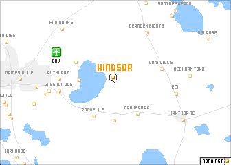 Windsor (United States - USA) map - nona.net