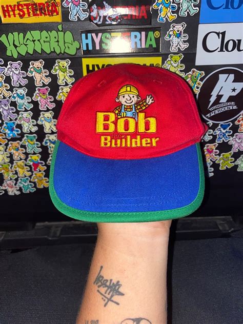 Vintage Bob The Builder toddler Hat on Carousell