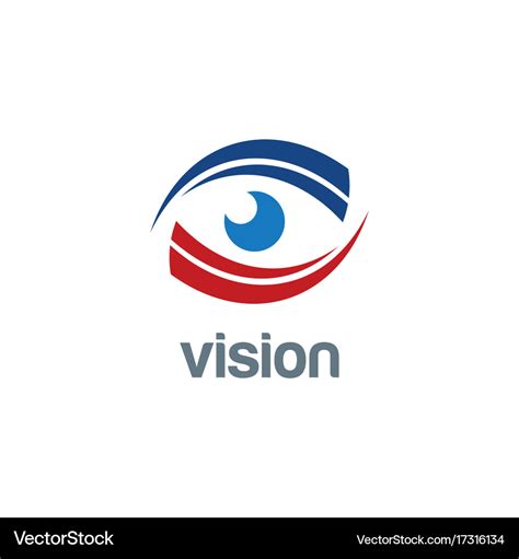 Vision logo Royalty Free Vector Image - VectorStock