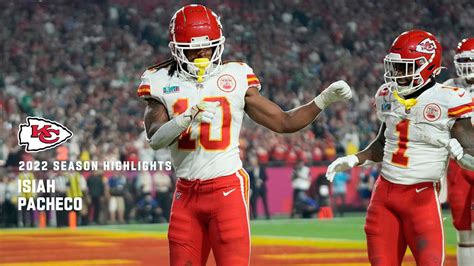 Isiah Pacheco's Top Plays of the 2022 NFL Season | Kansas City Chiefs ...