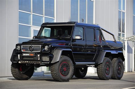 2013, Brabus, Mercedes, Benz, G63, Amg, 6x6, W463, Pickup, Offroad ...