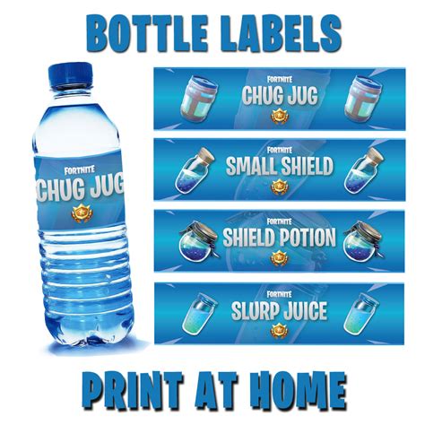 Fortnite Chug Jug Printable Labels Template | ubicaciondepersonas.cdmx ...