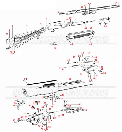 Browning Shotgun Parts Diagram