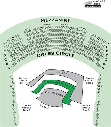 Seating Chart | Wagner Noël