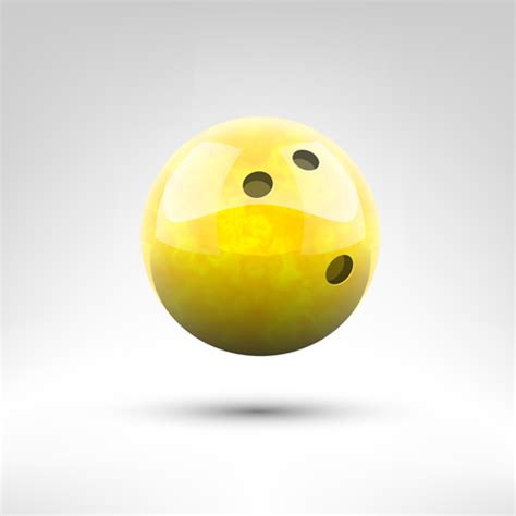 Realistic bowling ball vector design 10 free download