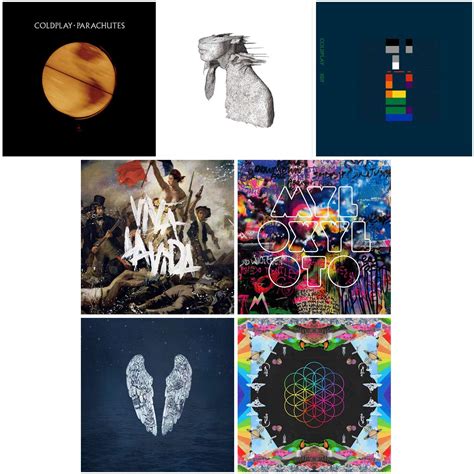 Coldplay: Complete Studio Album Discography - 7 CDs - Coldplay: Amazon ...