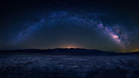 2048x1152 Resolution Milky Way Starry Sky Landscape 2048x1152 ...