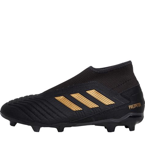 Buy adidas Mens Predator 19.3 FG Firm Ground Boots Core Black/Gold ...