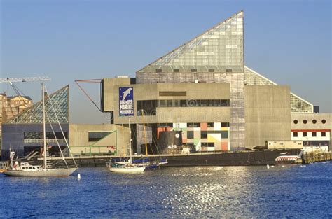 National Aquarium and Inner Harbor, Baltimore, Maryland Editorial Photo ...