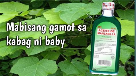 Mabisang Gamot sa kabag ng Baby, Ano ito at paano gawin? - YouTube