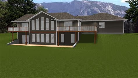 Ranch With Walkout Basement : Plan 2011545 A Ranch Style Bungalow Plan ...