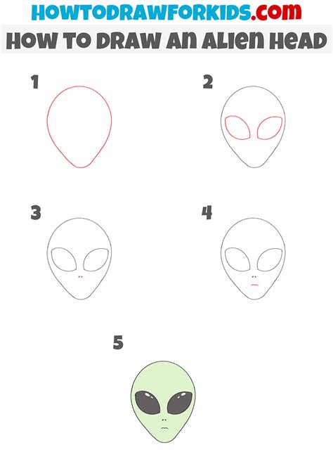 Simple Alien Drawing