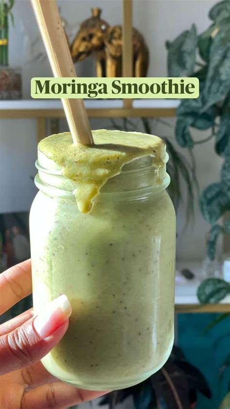 Moringa Smoothie: An immersive guide by Capri | GoodFoodBaddie | Easy ...