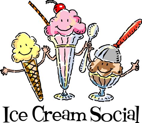 Ice Cream Social Clip Art Free - ClipArt Best