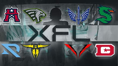 See the new XFL logos: League unveils team names, brands for its eight ...