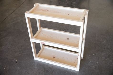 How To Build A Simple Wooden Display Shelf - Addicted 2 DIY