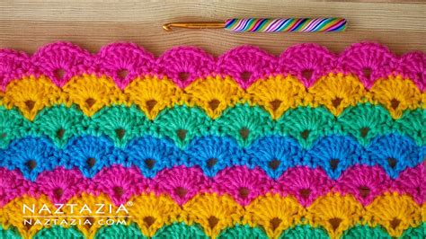 Shell Stitch Crochet Pattern - How to Crochet a Shell Stitch - Crochet ...