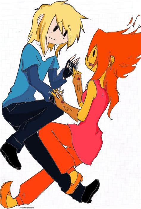 Finn and Flame Princess - Adventure Time Couples Fan Art (34654202 ...