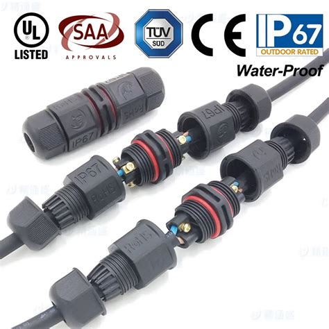 High Quality Waterproof Cable Connector T I Type SAA TUV CE IP67 ...