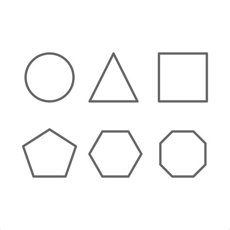 Hexagon Outline Vector Art, Icons, and Graphics for Free Download