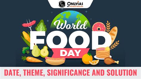 World Food Day: Date, Theme, Significance And Solution - PWOnlyIAS