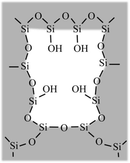 2. Representation of silanol groups: a) vicinal silanols and b ...