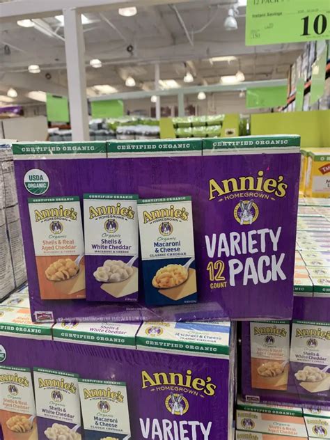 Costco Organic Annie's Mac & Cheese Variety 12 Pack - Costco Fan