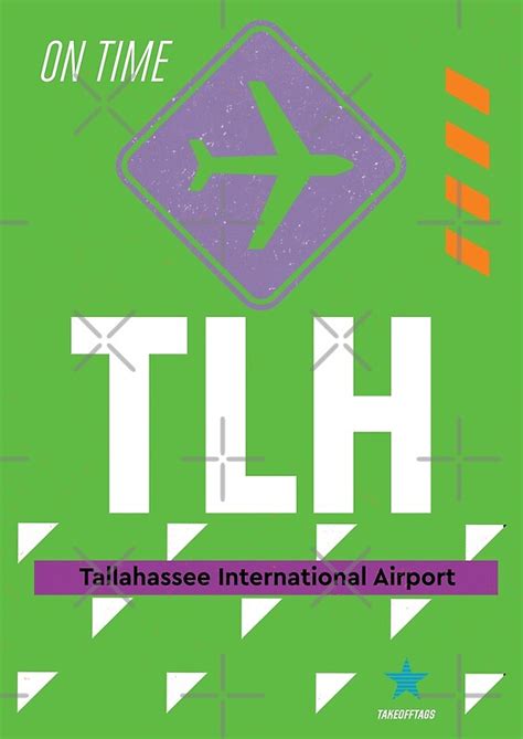 "TLH airport green" by airportstickers K. G. | Redbubble