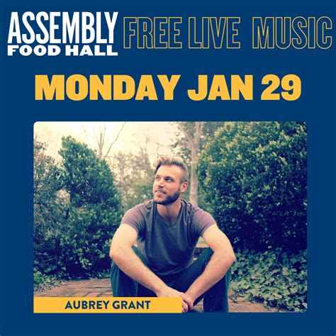 Live Music at Assembly Hall | Assembly Food Hall