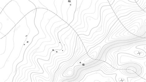 Topographic Mountain Map With Grey Contours And Elevation Lines Vector ...